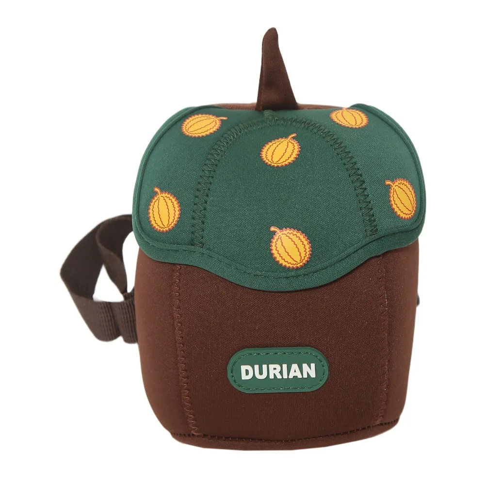 

Милый детский рюкзак с клубникой, детская сумка через плечо с фруктами и героями мультфильмов, милая тканевая студенческая нагрудная сумка для детского сада