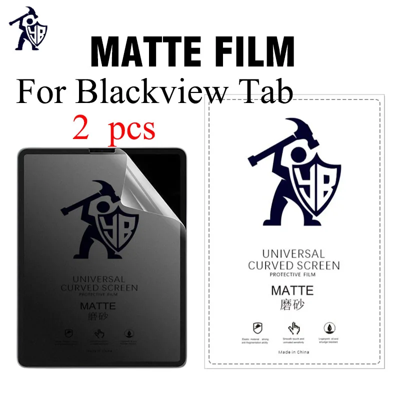 2pcs Matte Screen Protector For Blackview Tab 18 6 7 8 10 10.1 4G 11 SE 12 13 15 Pro Active 8 Pro Matte Protective Film