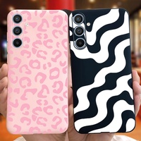 For Samsung Galaxy A54 Phone Case Fashion Jelly Soft Silicone TPU Back Cover For Samsung A54 5G A 54 SM-A546B A546U Cute Bumper