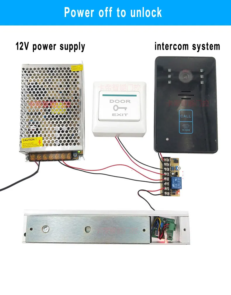 10 stks Toegang Voeding Vertraging Module Voor Magnetisch Slot/Blott Lock/Motor Lock Pak Voor Toegangscontrole/intercom Systeem