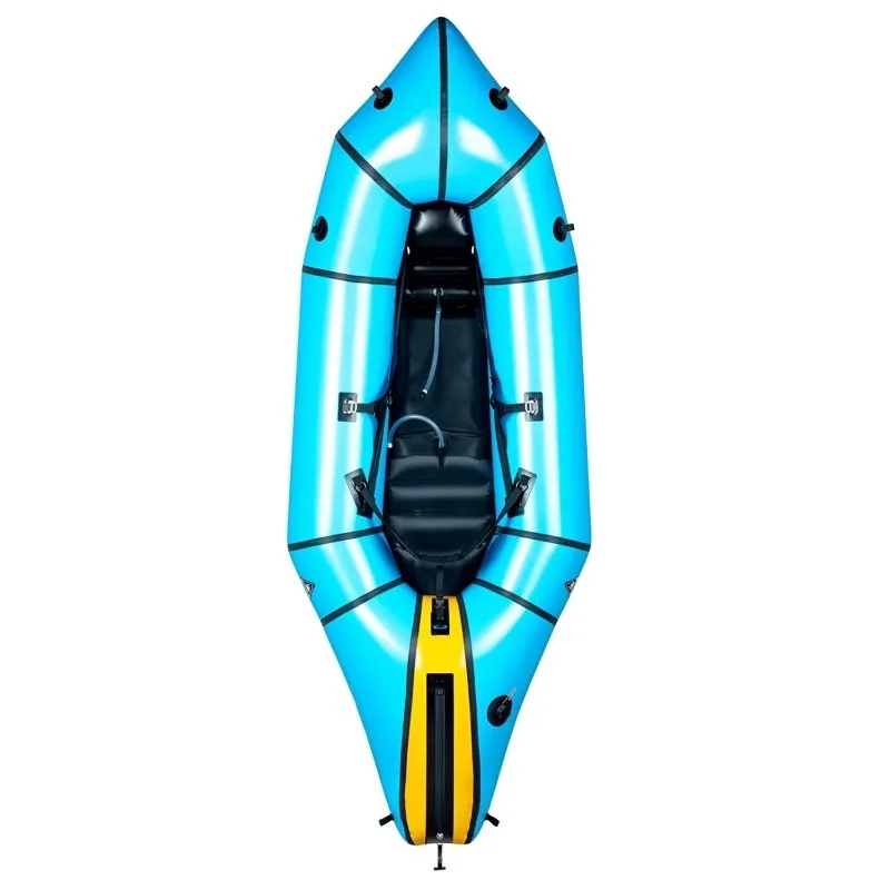 

1 Person TPU Ultra-Lightweight Rapid Inflate Durable Inflatable Kayak for Adults Alpacka Packraft with Tizp