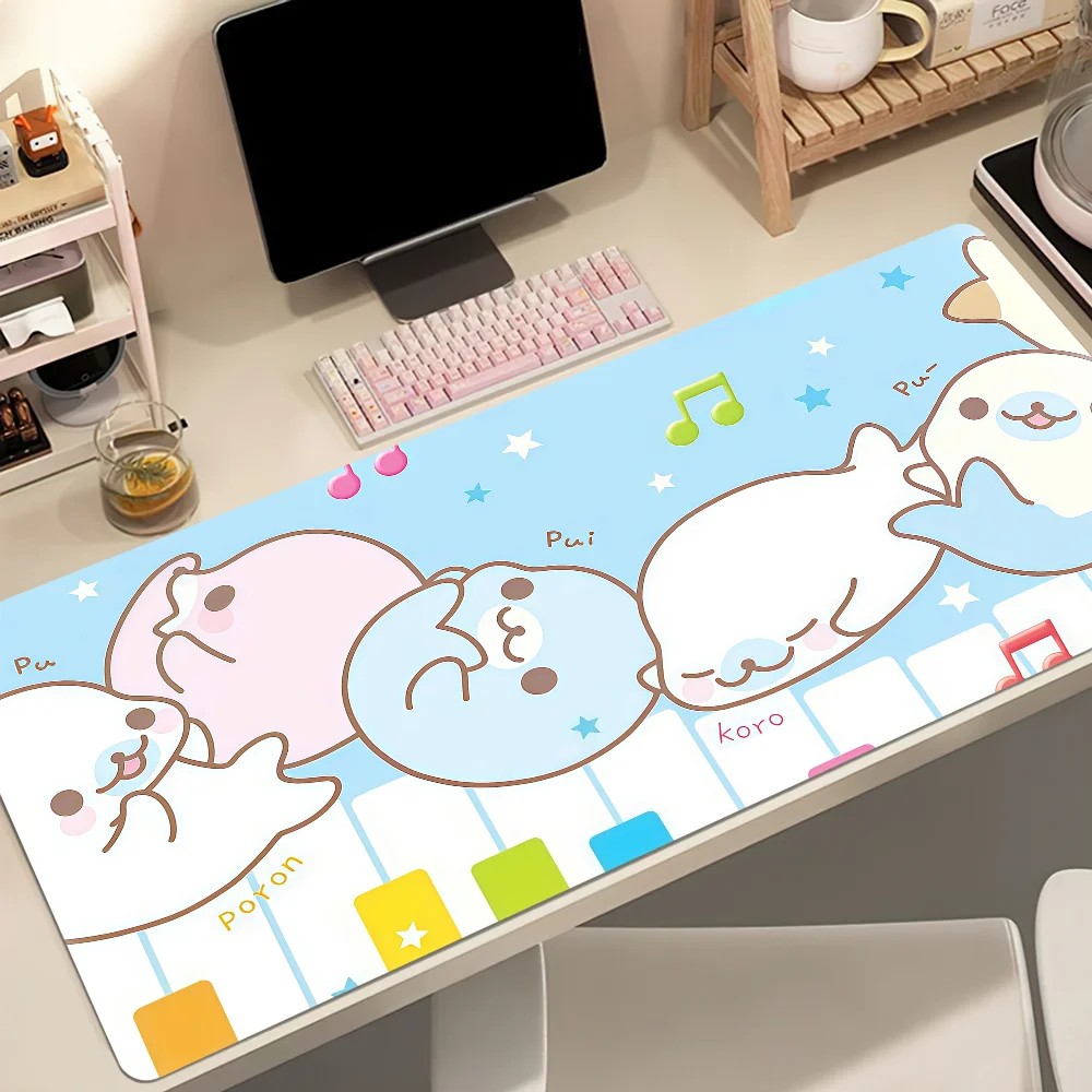 Keyboard Mouse Bundle Gaming - Cute M-Mamegoma Mouse Pad Large Non-slip
