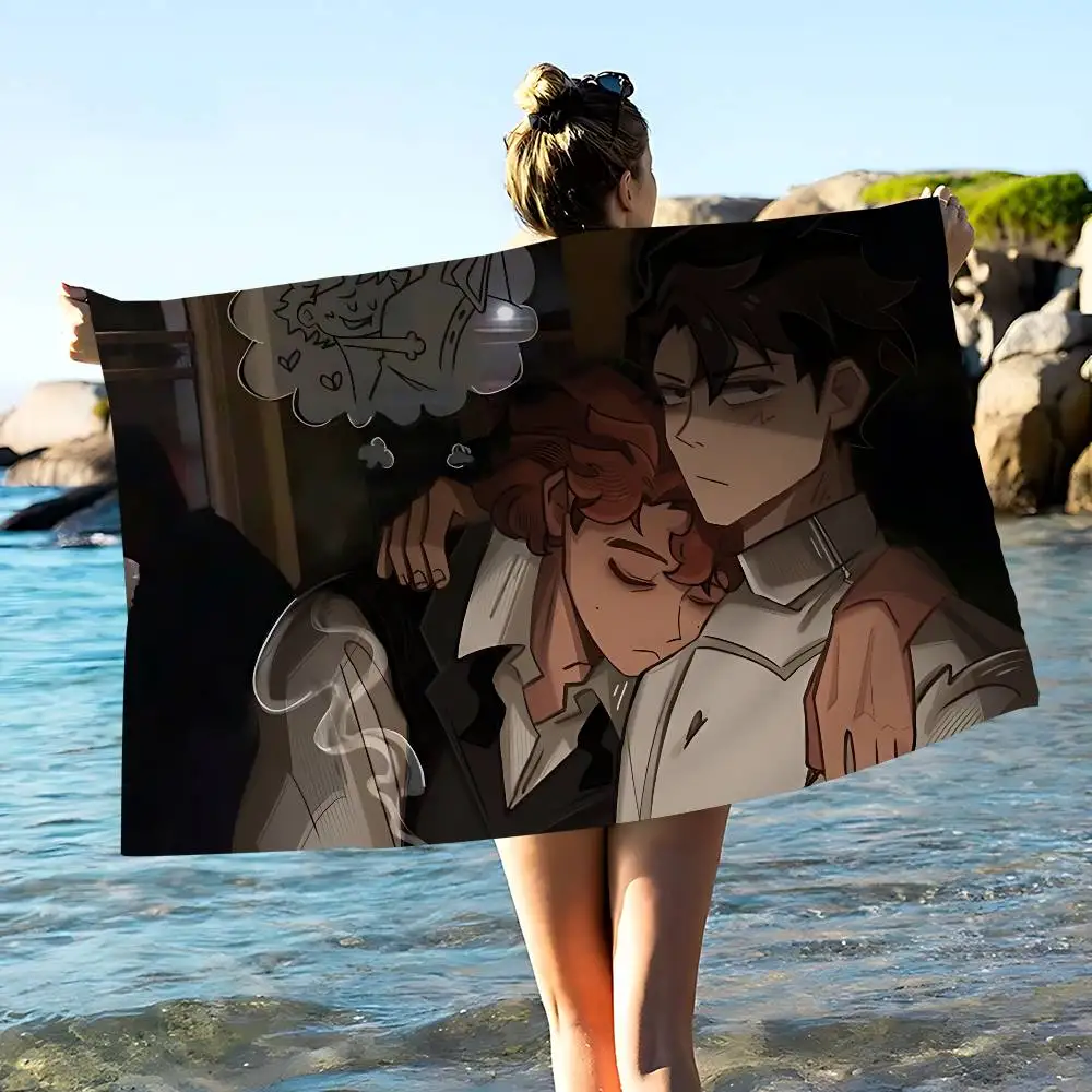Vincent Rody Dead P-Plates Microfiber Blanket Quick Drying Beach Towels Oversized Printing Super Absorbent Pool Towel Blanket