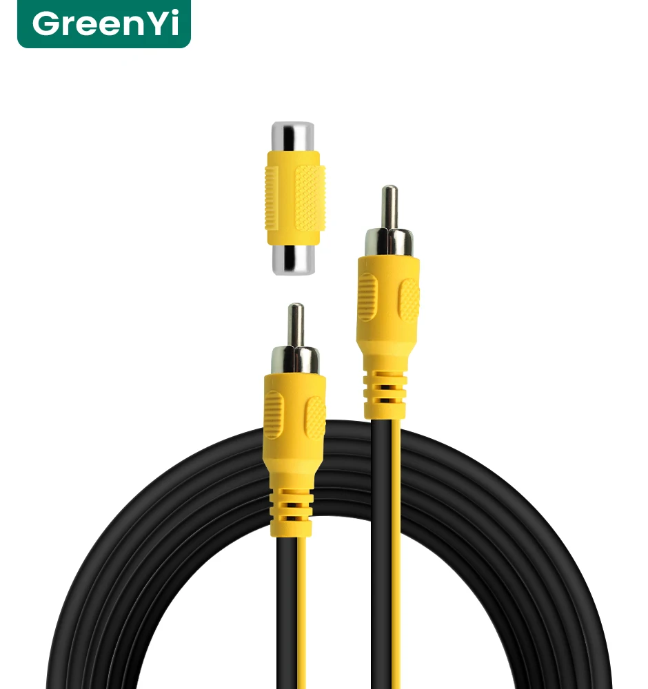RCA-Videokabel für Rückfahrkamera, CAR-Rückfahrparkkamera-Videokabel