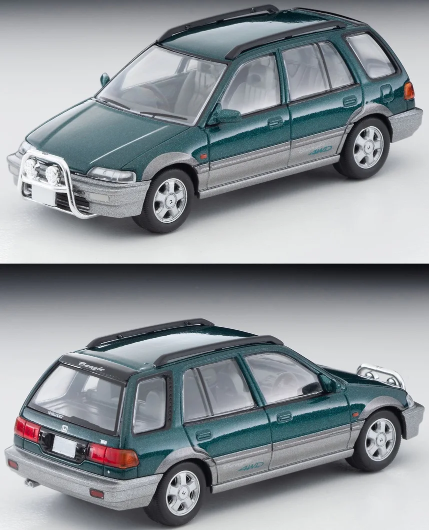 2404 Tomytec Tomica TLV 1/64 LV-N293b Honda Civic Shuttle Beagle 1994  Die-cast alloy car model collection display gift