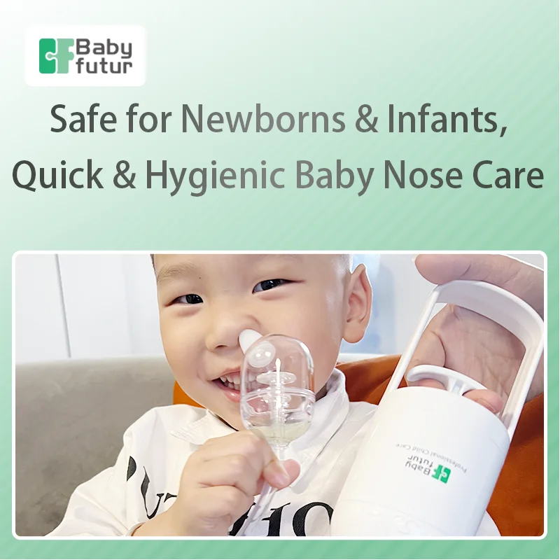 Babyfutur Manual Nasal Aspirator Baby Nasal Aspirator Children And Infants Clean Snot, Booger, Nasal Obstruction