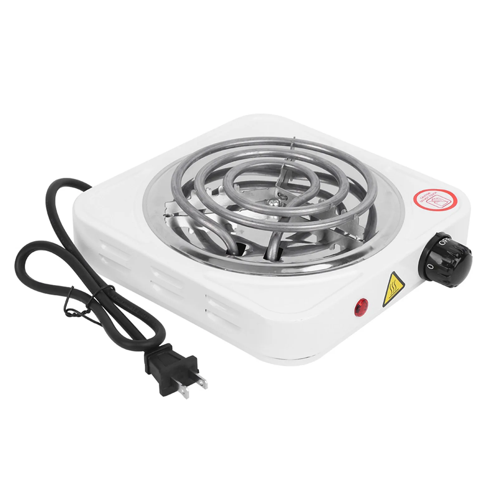 110V 1000W Stainless Steel Portable Single Tube Electric Stove Home Electric Stove Electric  Electric Heater Stove Kitchen Tool