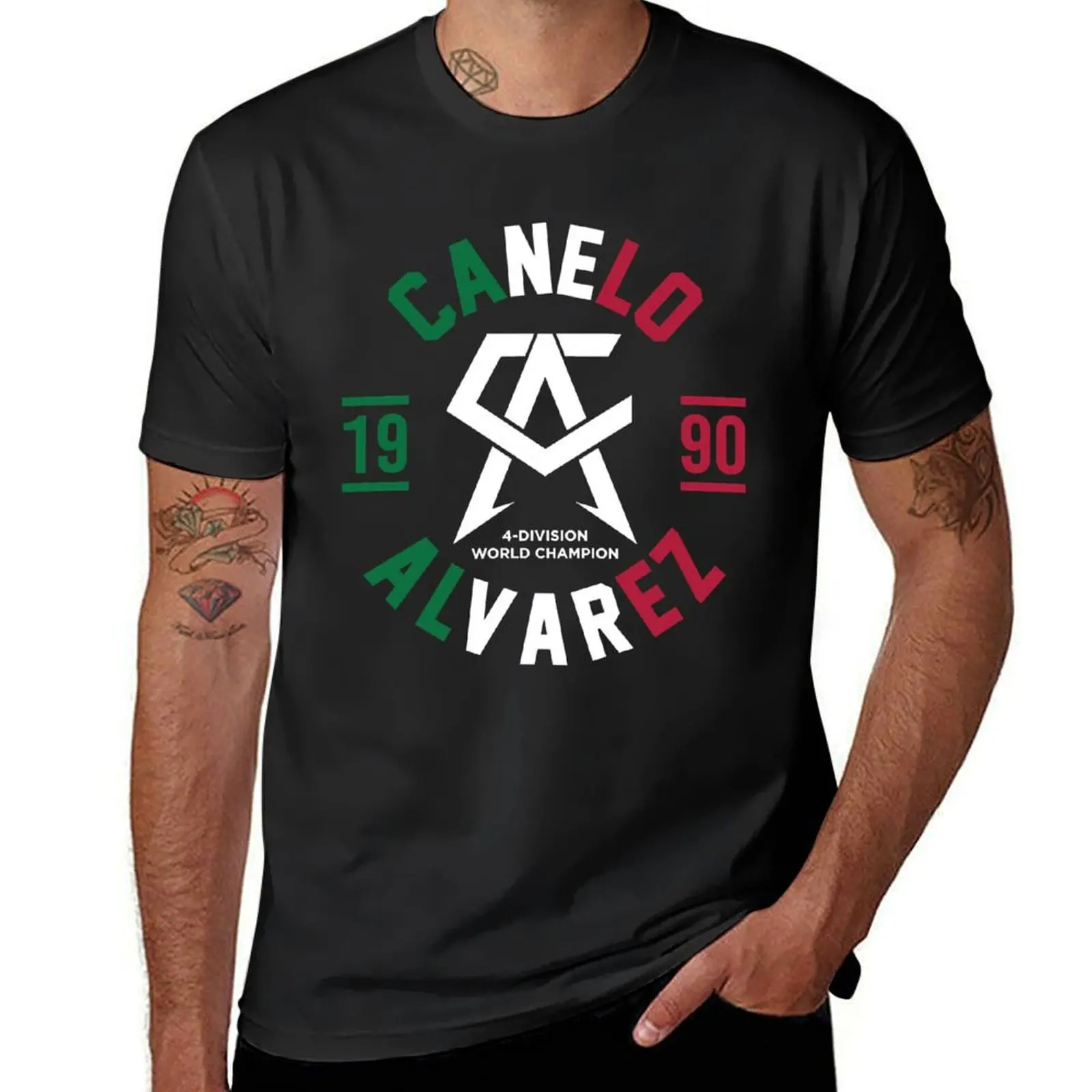 Canelo alvarez T-Shirt boys whites tops Short sleeve tee sweat men graphic t shirts