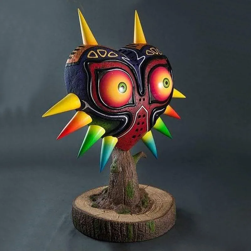 24cm The Legend Of Zelda Figures: Majora's Mask Game Model Statue Remastered Version Gift For Collecte Halloween Desk Decorate