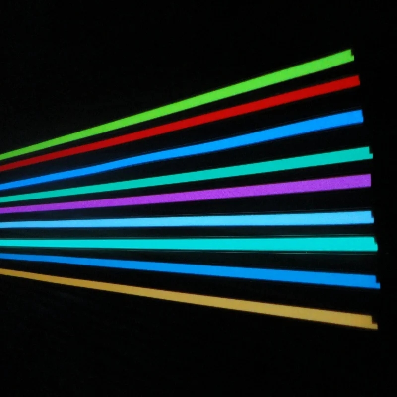 EL Wire Light Strip 1*100cm Electroluminescent Cold Light Source Cuttable Flexible Backlight Panel USB DC12V Battery Inverter