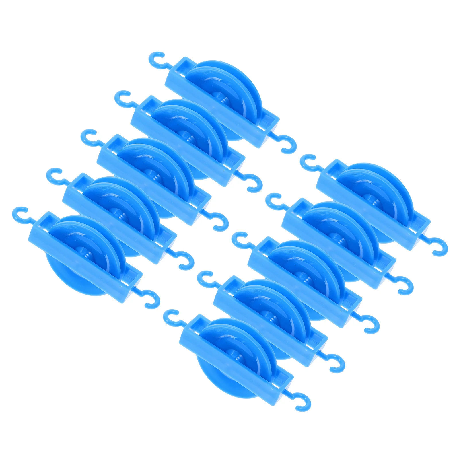 

10Pcs Single Pulley Set Durably Built for Mechanics Physics Experiment Teaching Equipment School Science Pulley Block
