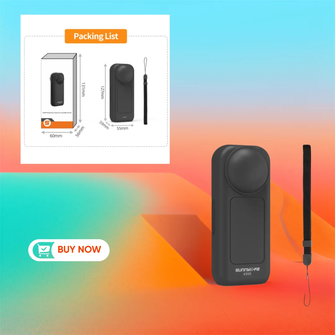 

For Insta360 X5/X4 Case Cover with Lens Screen Protector Drop And Dustproof Accessories for Camera Protection