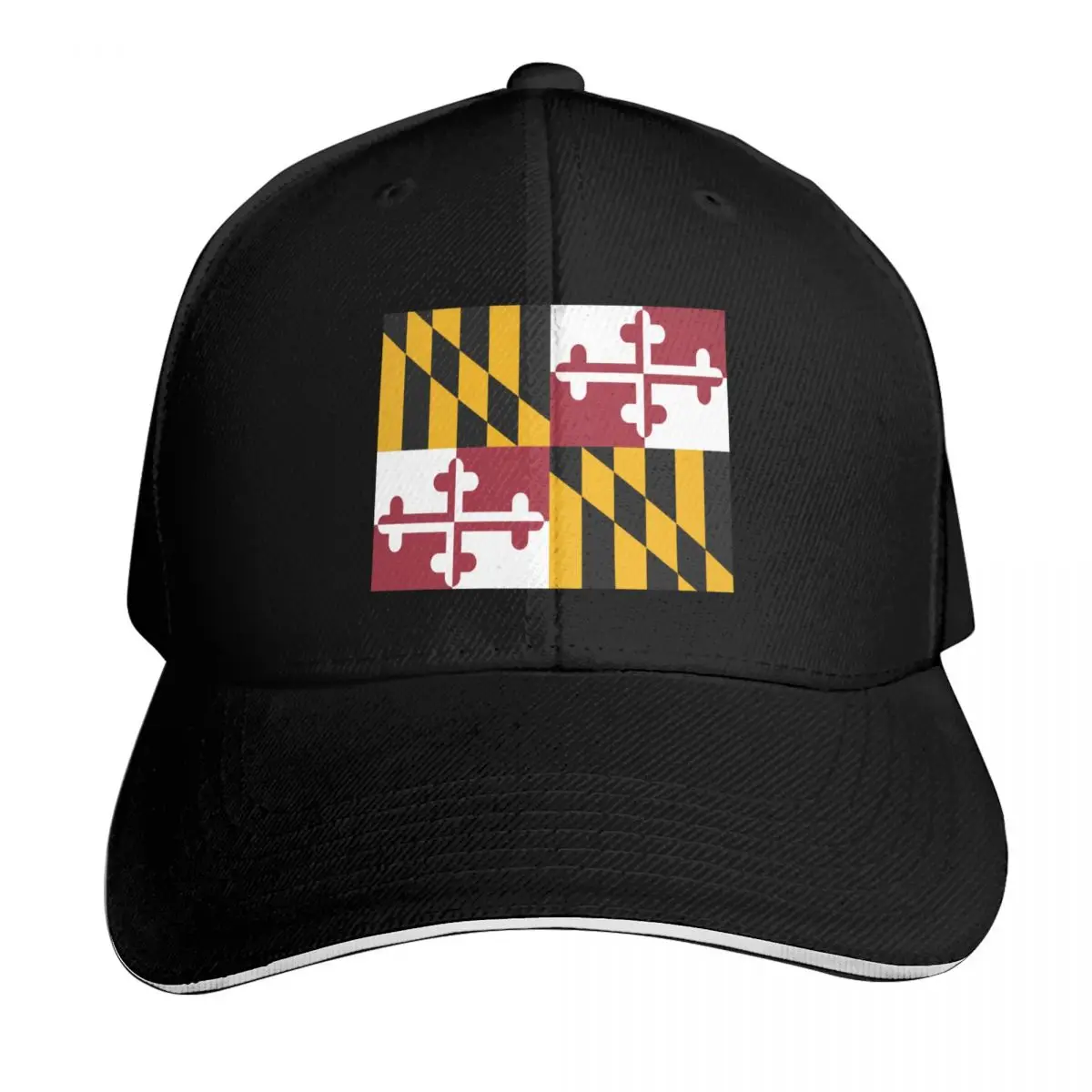 Maryland flag Baseball Cap Snapback Cap Beach beach hat Sun Hat For Children Women Men's