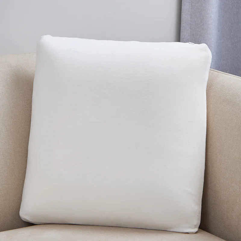 Square Pillow InsertSuper Comfort Slow Rebound Memory Foam Throw Pillow with White Pillow Cover For Bed, Sofa Indoor Decoration