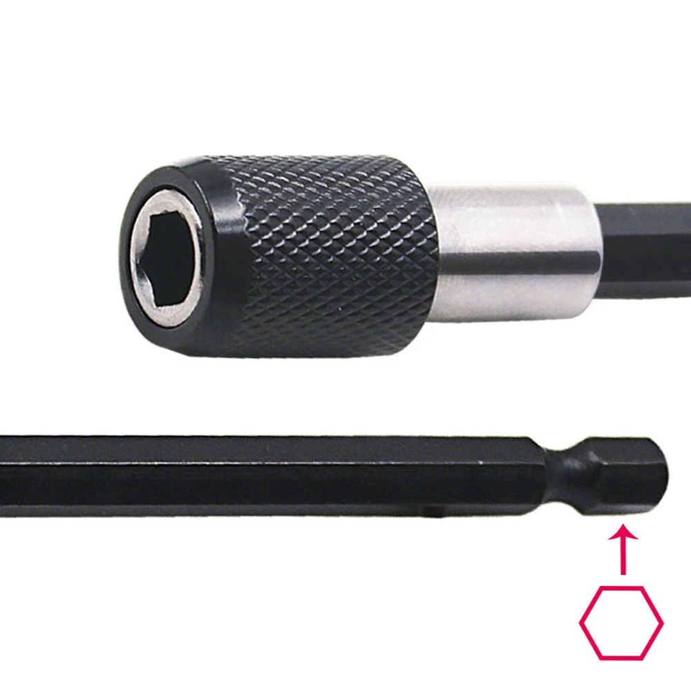 Imagem -06 - Auto-locking Extensão Rod Hexágono Haste Quick Release Drill Driver Elétrico Transferência Rod Chave de Fenda Ferramenta Pcs