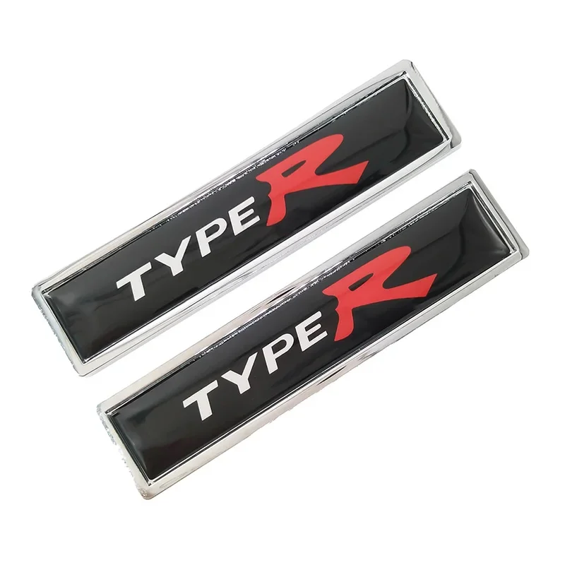 

2 шт./лот 3D металлический TYPER TYPE R typer type r логотип автомобильная наклейка эмблема значок для Honda авто автомобили мотоцикл украшения аксессуары