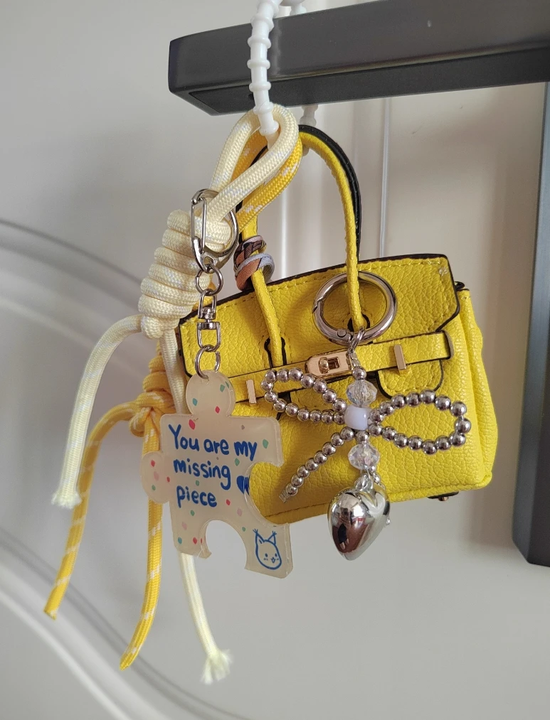 24 new extremely complicated bag pendants, versatile bag pendants, Ba Jia matching with hanging ropes, fashionable key pendants