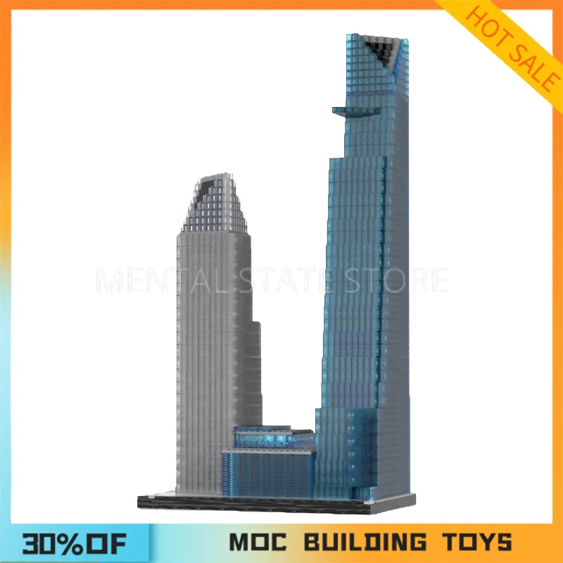 11166PCS Customized MOC 10 and 30 Hudson Yards Building Blocks Technology Bricks Creative Assembly Education Toys Holiday Gifts