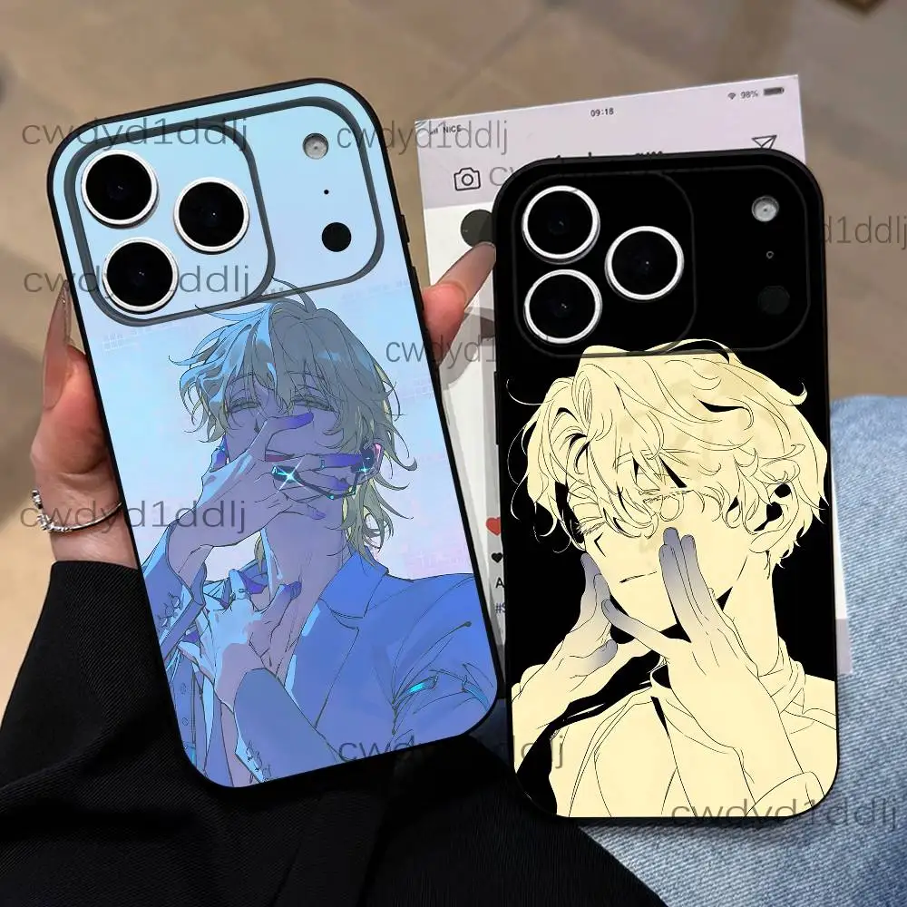 

Luka A-Alien Stage For iPhone 17,16,15,11,12,14,13 Pro Max Mini XS,XR,7 Plus 16E Air Soft Black Dustproof Phone Case