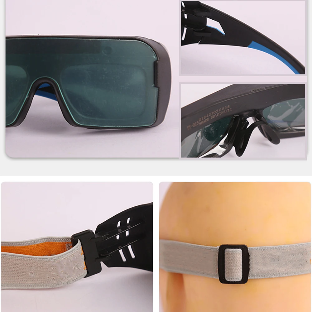 Solar Auto Darkening Welding Glasses Safety Protective Argon Arc Welding Electric Welding Glasses Practical Welding Glasses