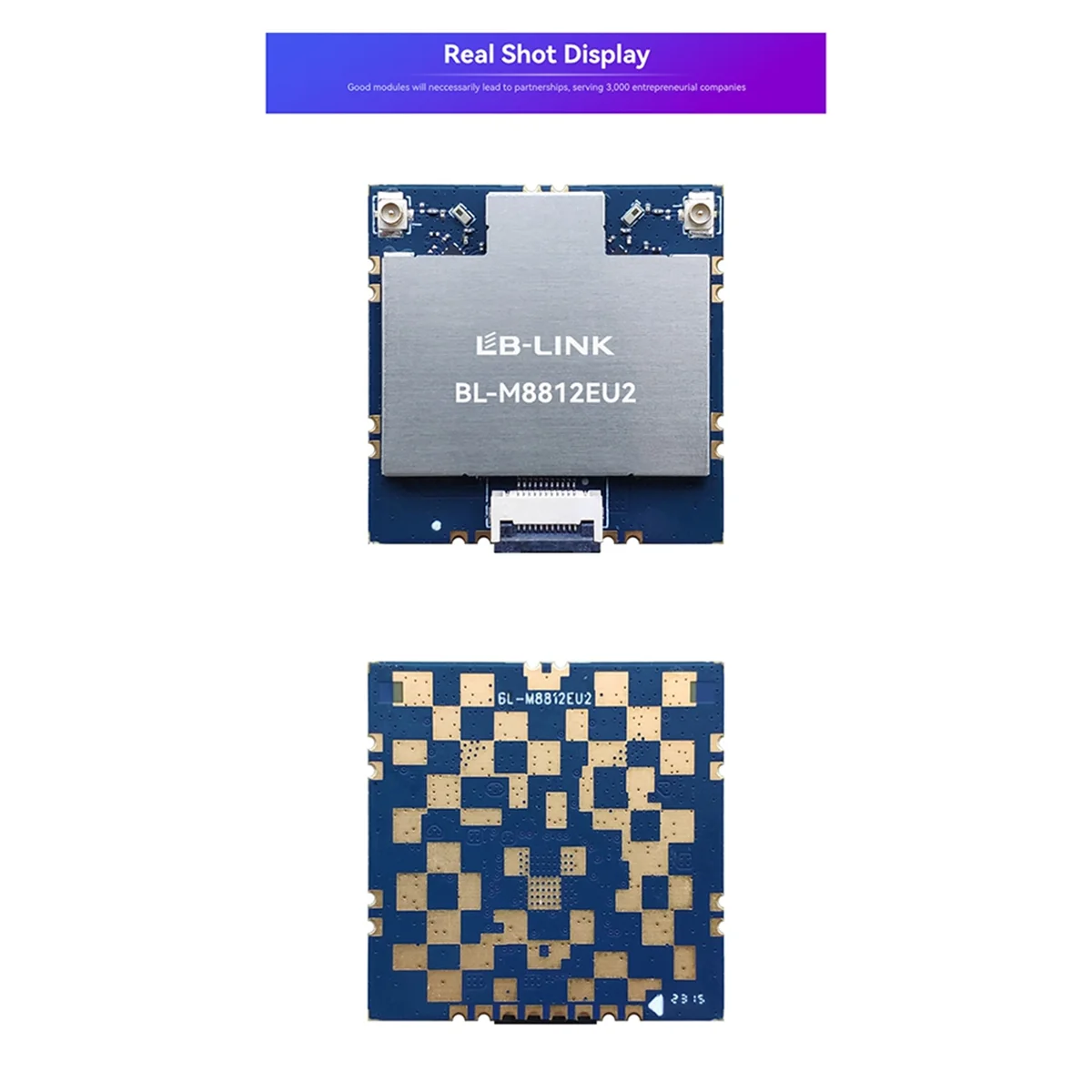 Imagem -04 - Módulo de Mapeamento sem Fio de Alta Potência com Fem Módulo Wifi 5g Bl-m8812eu2