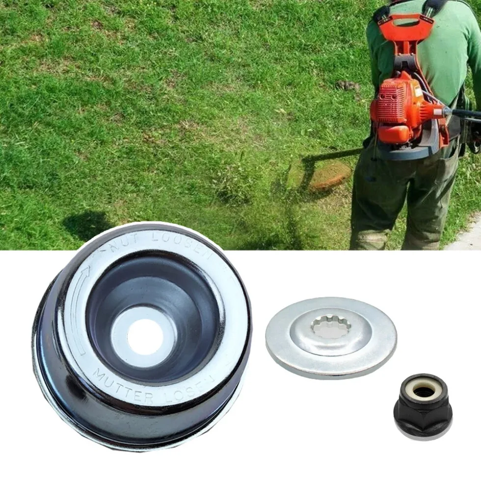 1set Garden Tools Lawn Mower Grass Blade Adapter Attachment Maintenance Kit For STIHL String Trimmers Brush Cutter Thrust Washer