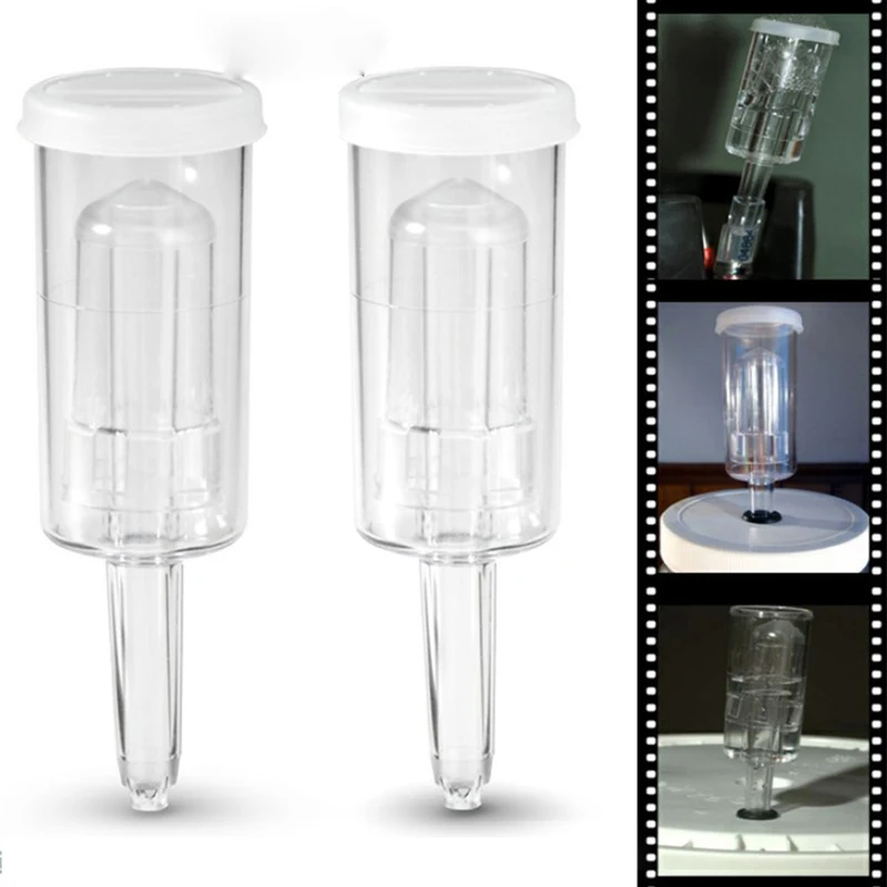 1pcs One-Way Air Lock Beer Making Brewing Barrel Exhaust Valve Fermentation Airlock Plastic Air Lock Wine Making