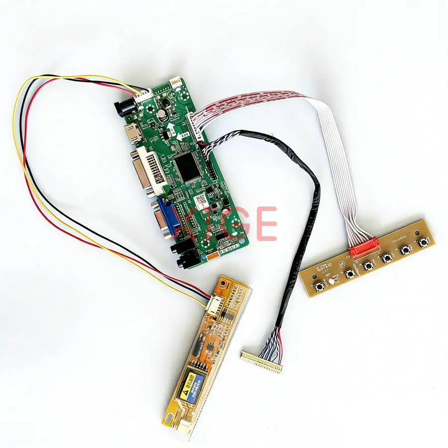 

Matrix Controller Drive Board Fit B170PW01 B170PW06 B170PW03 B170PW05 1-CCFL LVDS 30-Pins 1440x900 HDMI+DVI+VGA 1440*900 DIY Kit