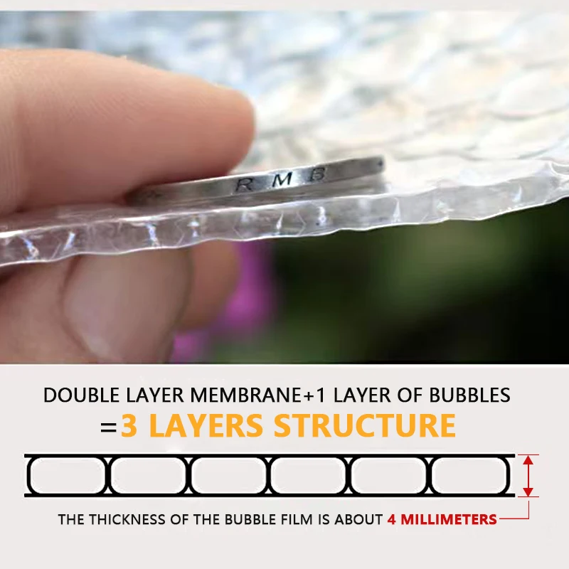 ستائر شتوية مقاومة للرياح ودافئة، نوافذ محكمة الغلق للحماية من البرد، سماكة طبقة مزدوجة قابلة للتخصيص، سهلة التركيب #2