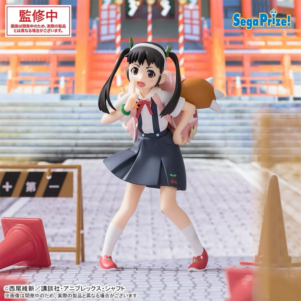 Stop SEGA PM Monogatari Series Eight Nine Temples Real Night Scenery Handmade Items Model Toy Gift Anime Collection