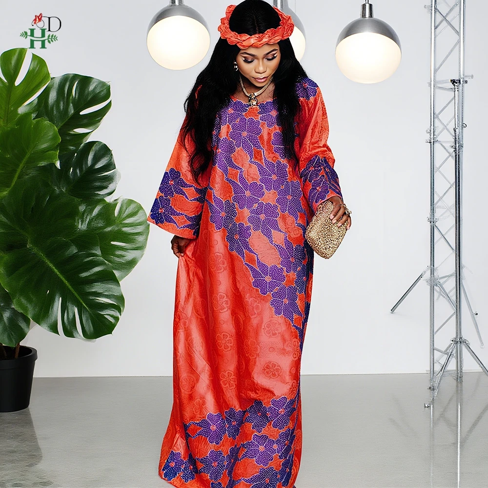 

African Clothes For Women Traditional Dress Embroidery Bazin Wedding Party Dress Ankara Bubu Robes Trads Wears Djellaba Clothes