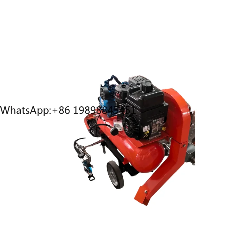 

High-Efficiency Road Marking Primer Machine with 100L Hopper and Auto-Pressure Spray System