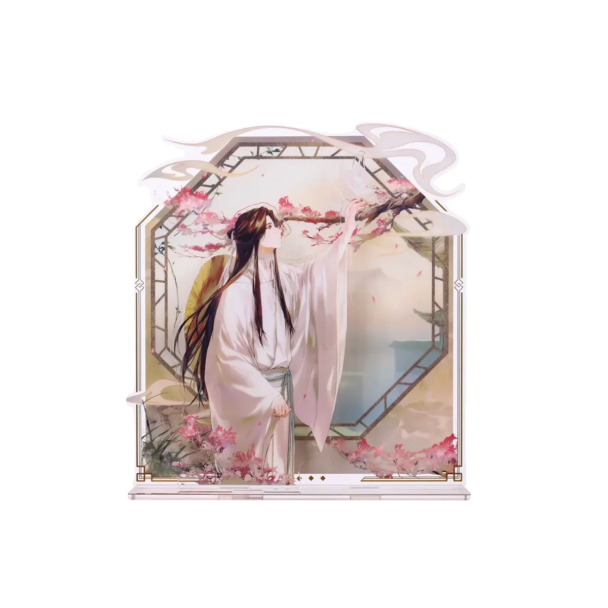 

Официальная акриловая подставка-фигурка «Благословение небожителей» с бабочкой и Се Лианом, декор для стола, аниме-мерч