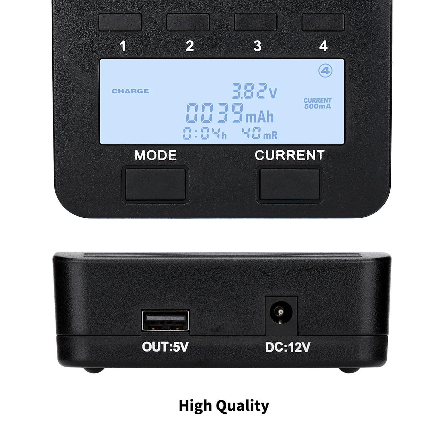 1-5PCS LiitoKala Lii-500 LCD 3.7V/1.2V AA/AAA 18650/26650/16340/14500/10440/18500 Battery Charger with screen+12V2A adapter