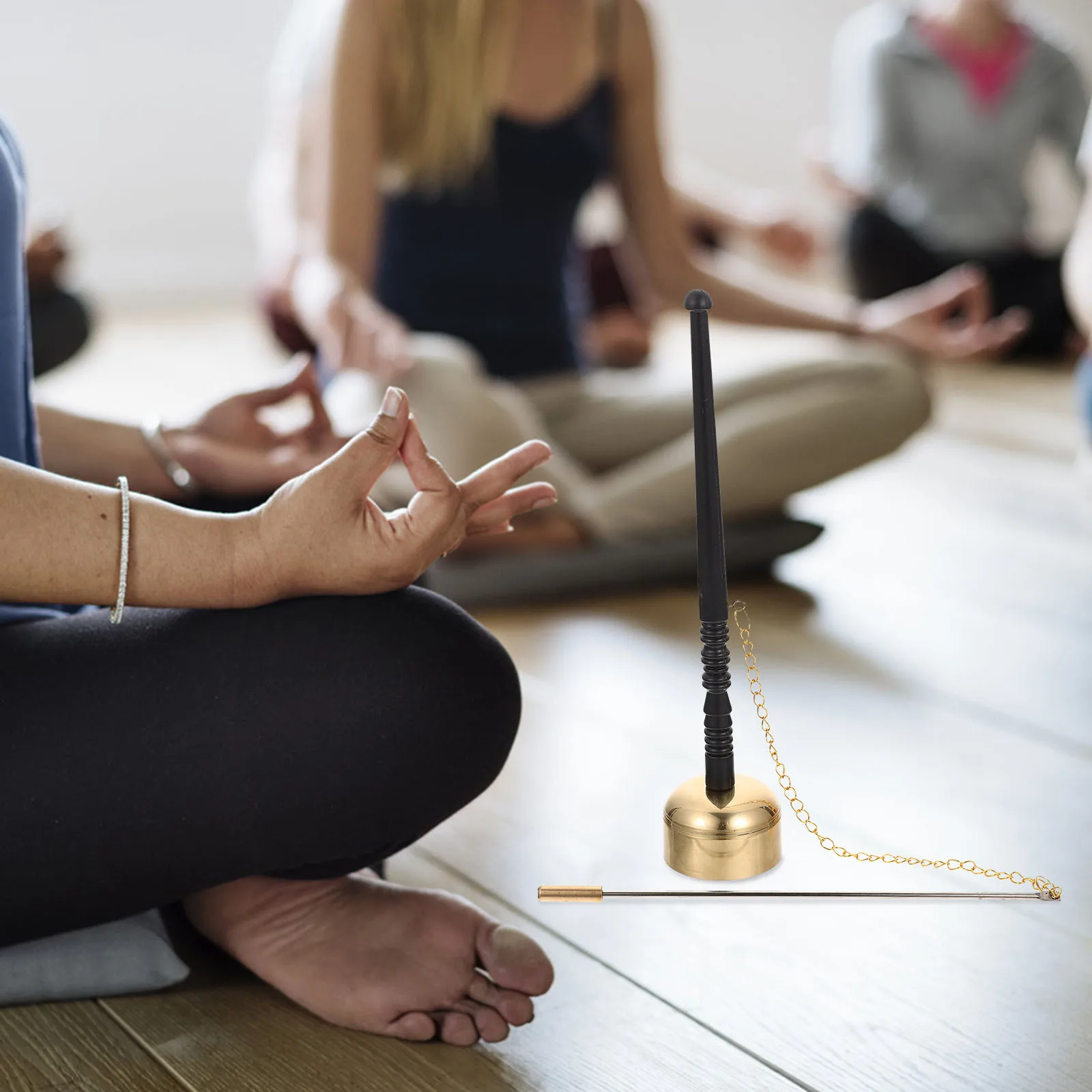 

Yin Qing Buddhist Ritual Buddha Yin Qing Instrument Temple Ceremony Percussion Musical Instrument Craft Gift