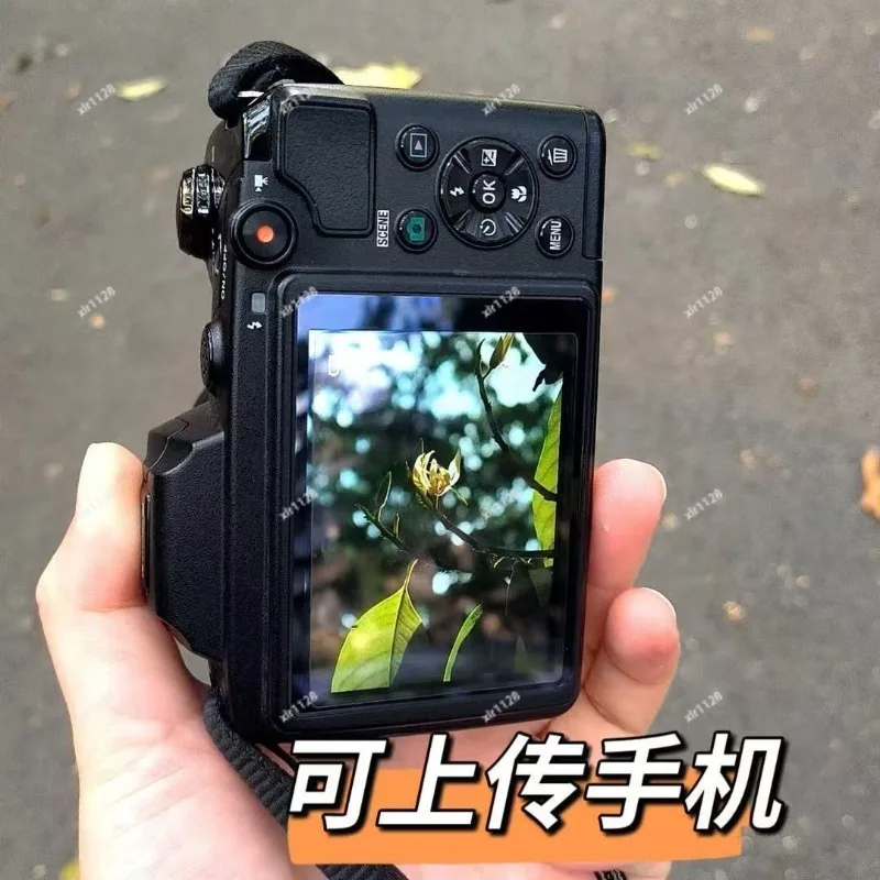 Portable Retro CCD Camera High Resolution Dual Lens Student Digital Camera Easy Photo Upload