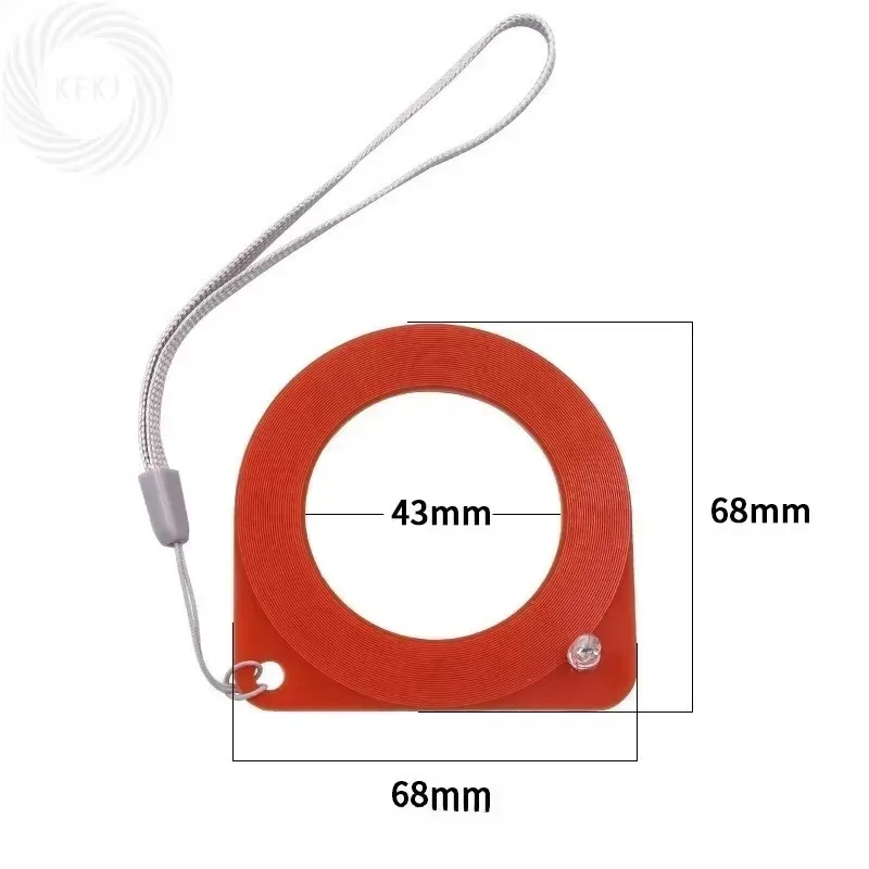 Red Immobiliser System Automatic Repair Inspection Coil Tester For Universal Portable ECU Test Coil Tool Fast Checking Chip