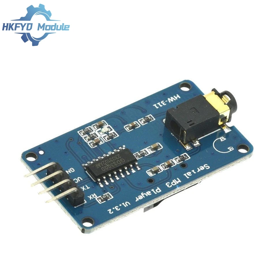 YX6300 YX5300 UART Control Serial Module MP3 Music Player Module For AVR / ARM / PIC CF