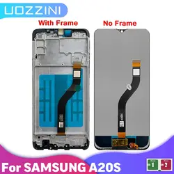 New LCD For Samsung A20s A207 SM-A207F Display Touch Screen Digitizer Replacement For Samsung A20s SM-A207F A207 100% Tested