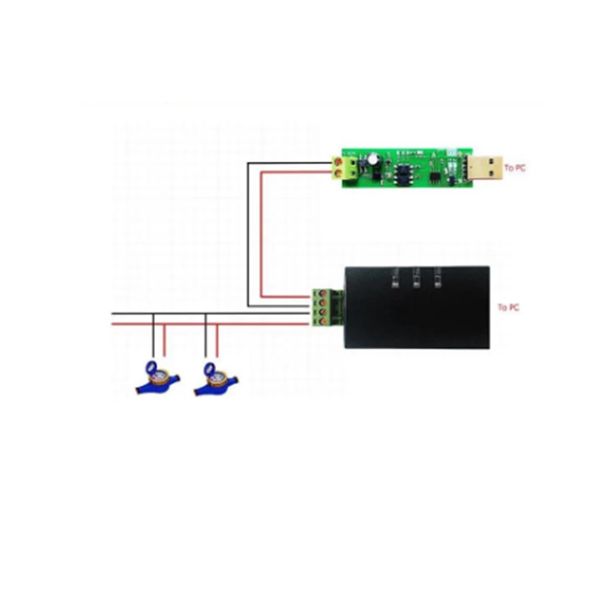 USB To MBUS Slave Module MBUS Master Slave Communication Debugging Bus Monitor TSS721 No Spontaneity Self Collection