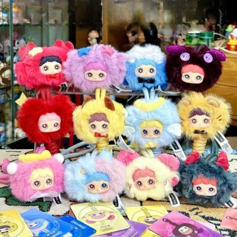 

Новый Maymei Horoscope Stories Series слепая коробка виниловые куклы Mystery Box Kawaii плюшевый коллекционный брелок подарок-сюрприз на день рождения