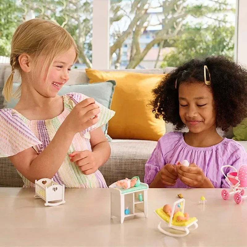 Zuru Mystery Blind Boxes Mini Ei Poppenhuis Scène Kinderwagen Miniatuur Capsule Speelgoedcollectie Verrassingsbal Verjaardagscadeau