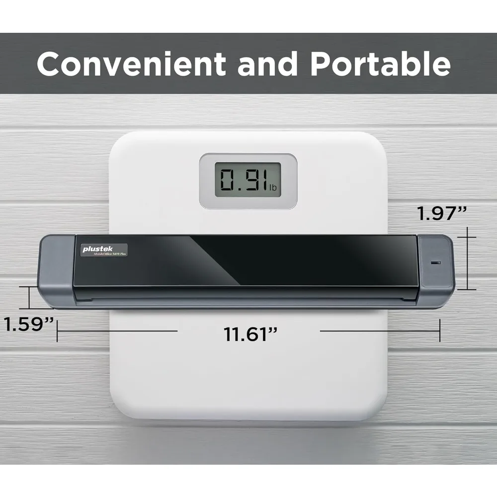 Scanner mobile S410 Plus - Scanner portatile per documenti con fogli - per Windows 7/8/10/11
