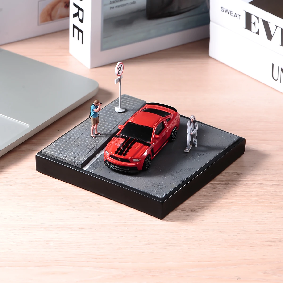 10.5/19CM Miniature Car Scene Display Model Decorative Background Figure Doll Vehicle Display Base MicroPhotography Prop Toys image 3