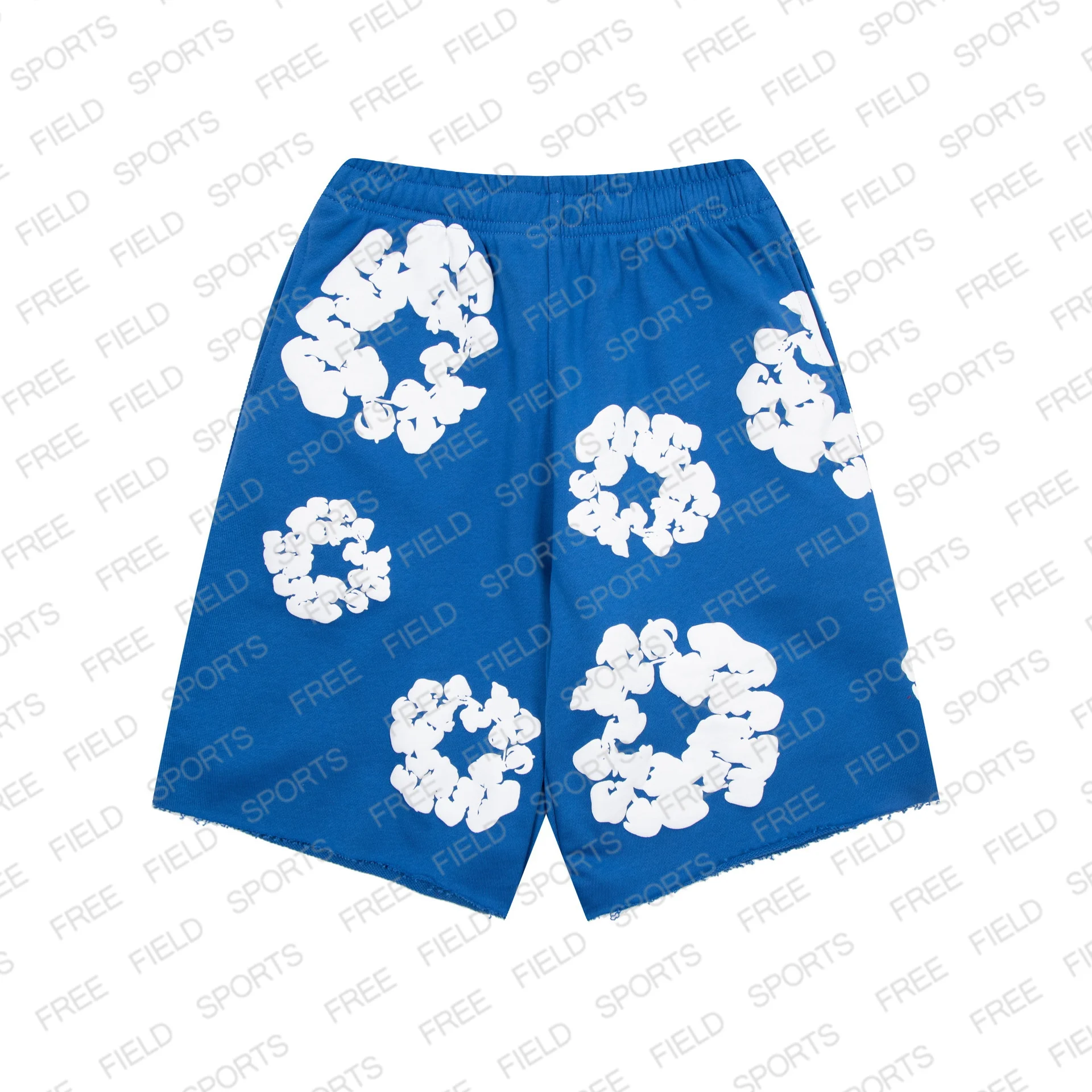 Men Shorts Motorcycle Shorts Trendy Brand Kapok Flower Pattern 3D Printed Summer Short Pants Casual shorts Unisexy Street Shorts