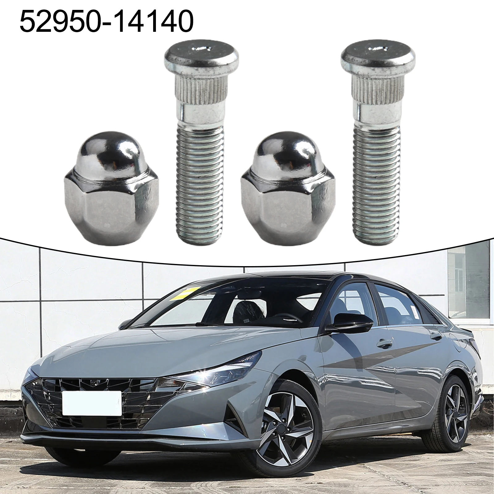 Wheel Stud Bolts For Hyundai Sonata 00-17 No.52950-14140/52950-M1000 High Quality Wheel Stud Bolts Hot Sale Car Parts