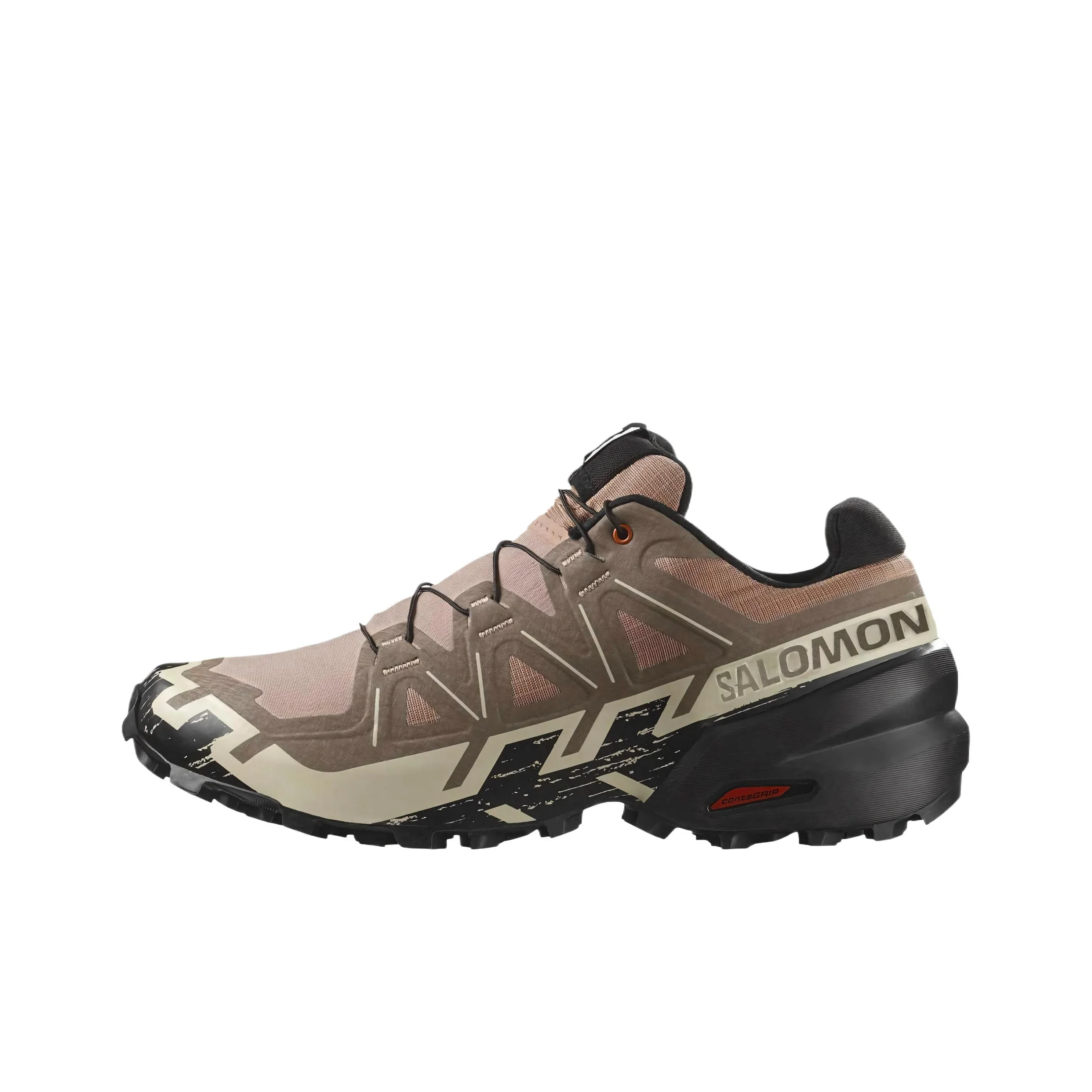 

SALOMON Speedcross 6 Low top Running Shoes Men's Pink Brown 478110