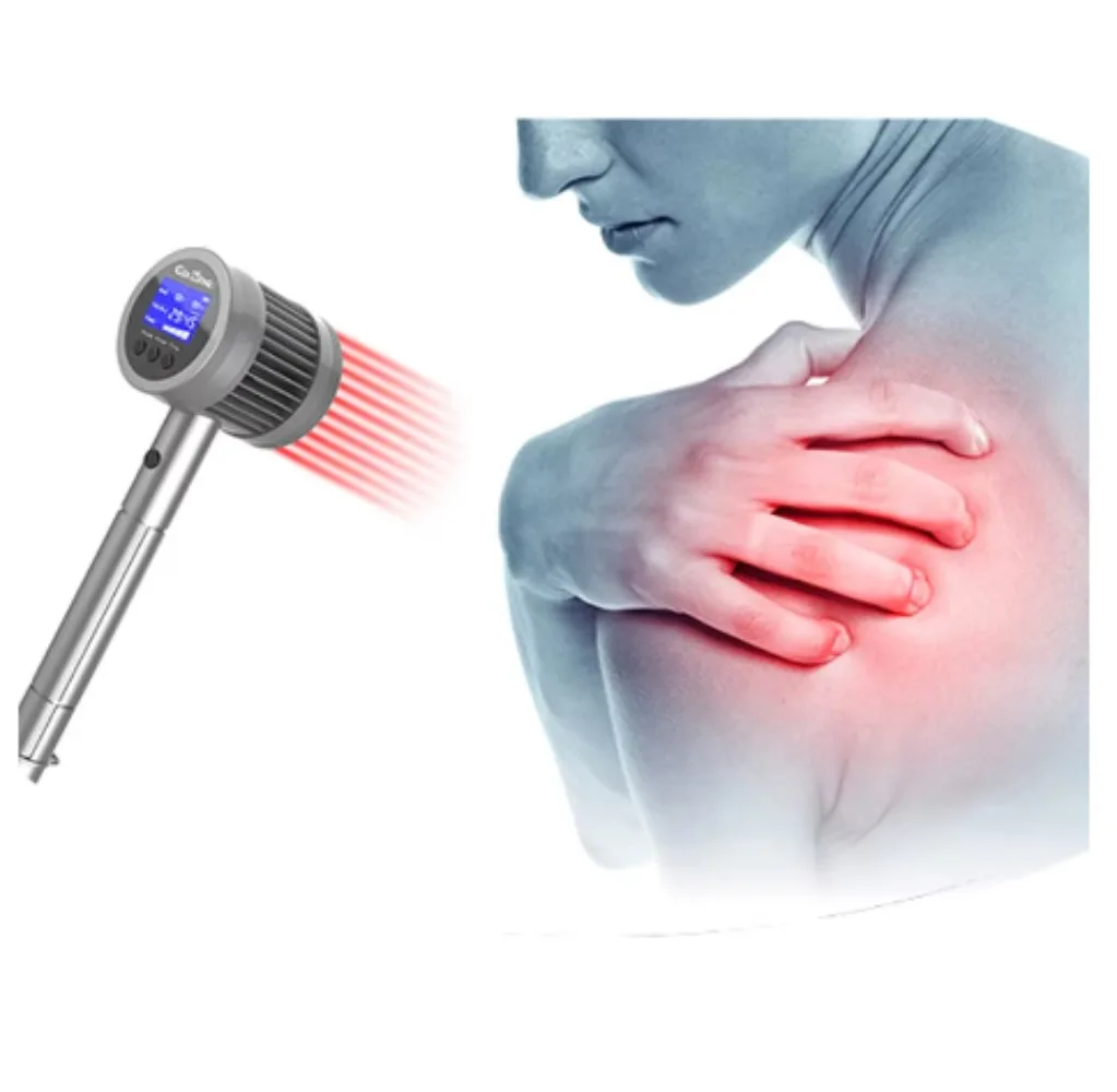 High performance high intensity laser therapy for back pain laser used by chiropractor 8W dual 808nm 650nm device