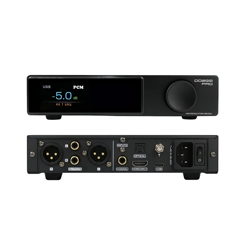 SMSL DO200 Pro MQA Audio DAC 12 * CS43131 5 * OPA1612A AMP رقائق فك تشفير كامل بلوتوث 5.0 PCM768 DSD512 مع جهاز التحكم عن بعد