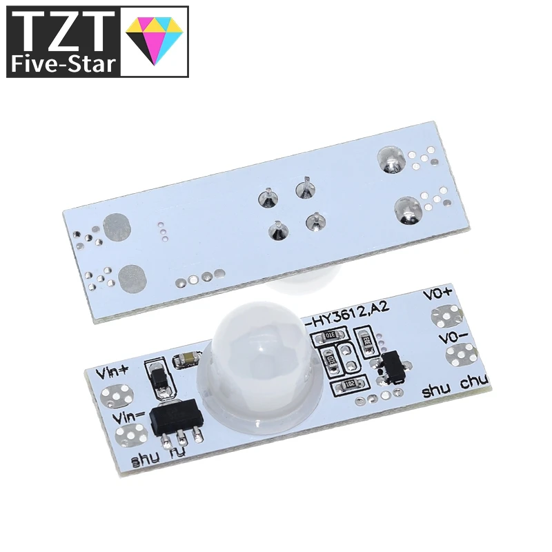 DC 12V 24V Ceiling PIR Motion Sensor Switch Module 3A IR Infrared Induction Body Sensor Detector Controller Switch for LED Light